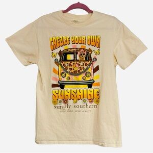 Simply Southern Yellow and Orange Kids T-Shirt